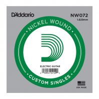 Струна D'ADDARIO NW072 XL Nickel Wound 072